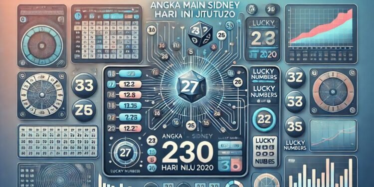 Angka Main Sidney Hari ini Jitu 2020