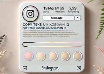 Copy Teks Kosong Untuk Sorotan IG