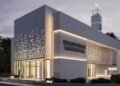 Desain Masjid Minimalis Modern DWG