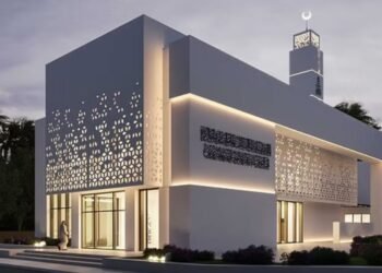 Desain Masjid Minimalis Modern DWG