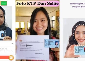 Foto KTP Dan Selfie