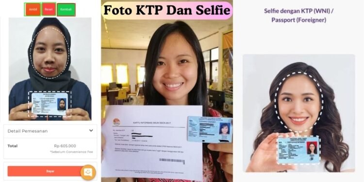 Foto KTP Dan Selfie