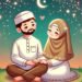 Gambar Kartun Suami Istri Romantis Islami