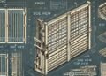 Detail Pintu Folding Gate DWG