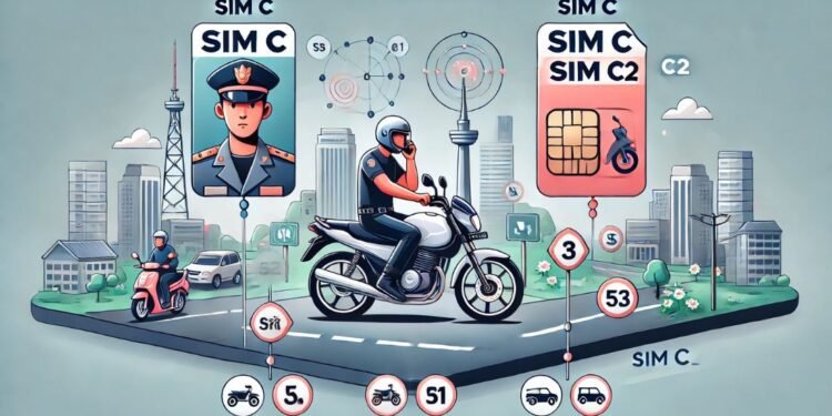 SIM C Untuk Pengendara Apa